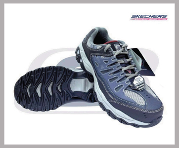Skechers Work Relaxed Fit®: Cankton ST (Black / Charcoal)